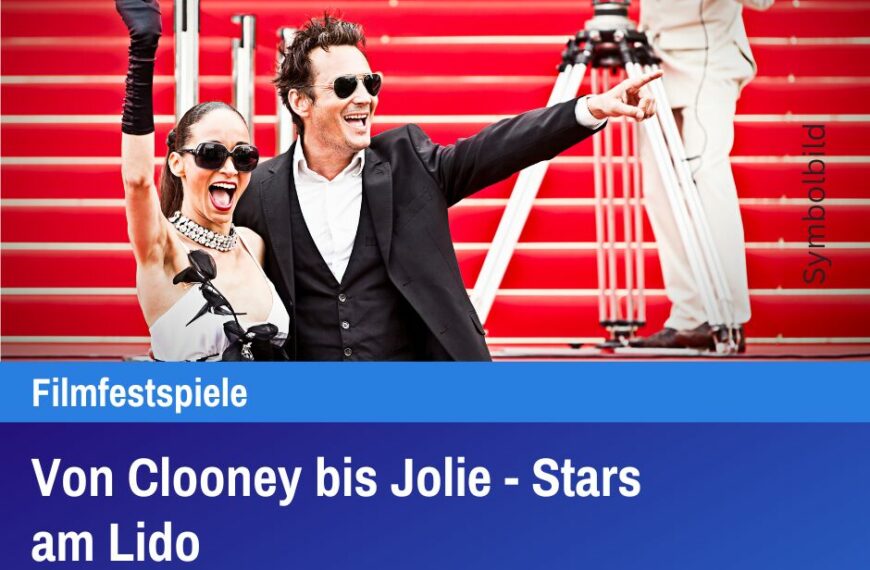 Von Clooney bis Jolie - Stars am Lido