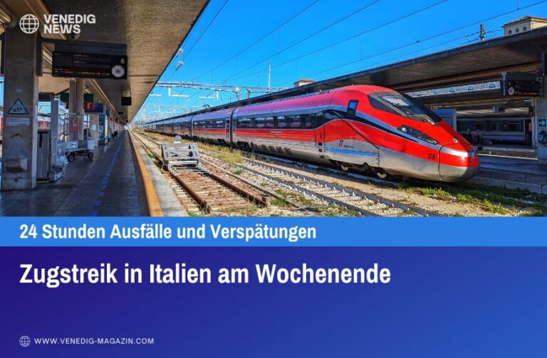 Zugstreik in Italien am Wochenende